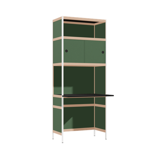 [400544295] Bureau débordant (196.5x80x63.6 cm)