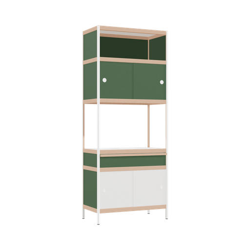 [400544300] Armoire (196.5x80x42 cm)