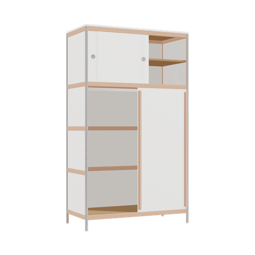 [400544316] Wardrobe (189.8x110x52 cm)
