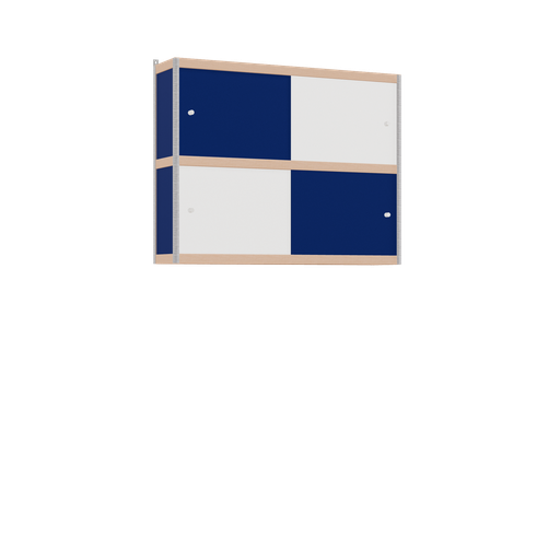 [400544329] Zwevende kast (86x110x25 cm)