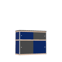 [400544330] Armoire (87.8x110x42 cm)