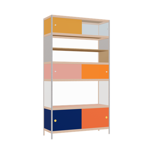 [400544389] Armoire (219x120x42 cm)
