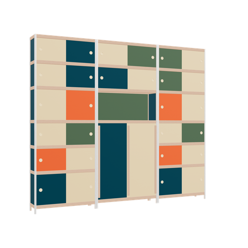 [f169484] Furniture (216x250x25 cm)