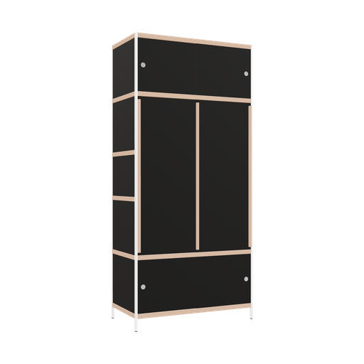 [400544411] Kleerkast (260x120x62 cm)