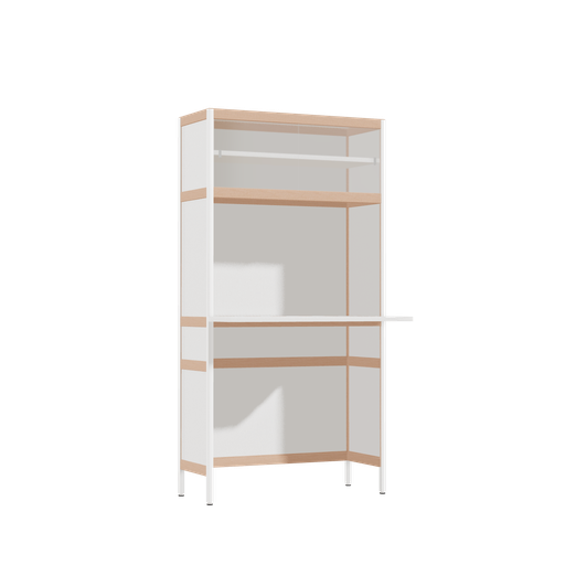 [400544412] Overhangend bureau (155.5x80x53.6 cm)