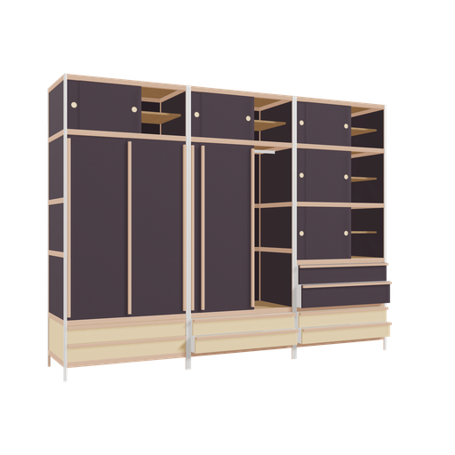 [f169494] Furniture (229x300x62 cm)