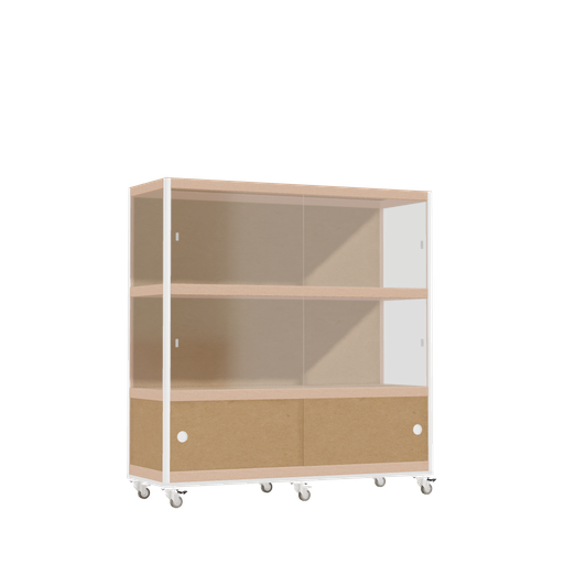 [400544438] Display cabinet (126x120x42 cm)