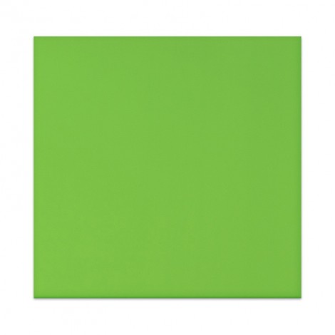 [SAMPLE[6T92]] Staaltje in doorschijnend acryl Appel (7 cm x 7 cm)