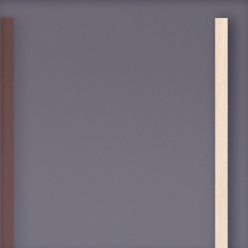 Large door Antraciet Translucent Acrylic