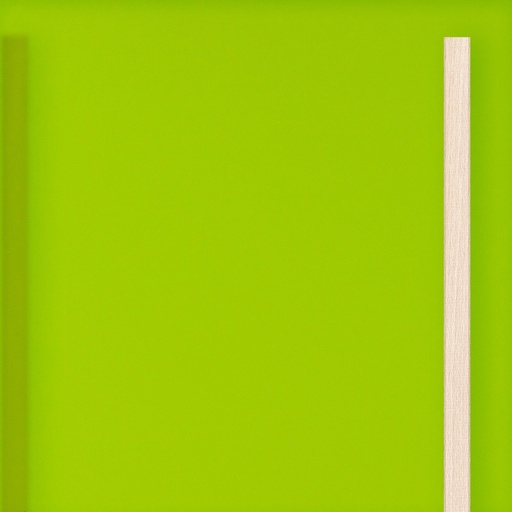 Grande porte Acrylique Translucide Citron Vert