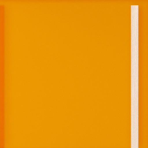 Large door Orange Translucent Acrylic