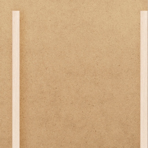 Grote deur in MDF Naturel