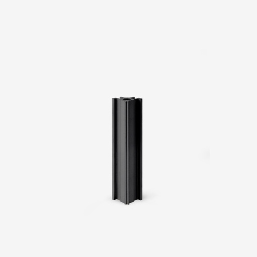 Threaded alu black foot